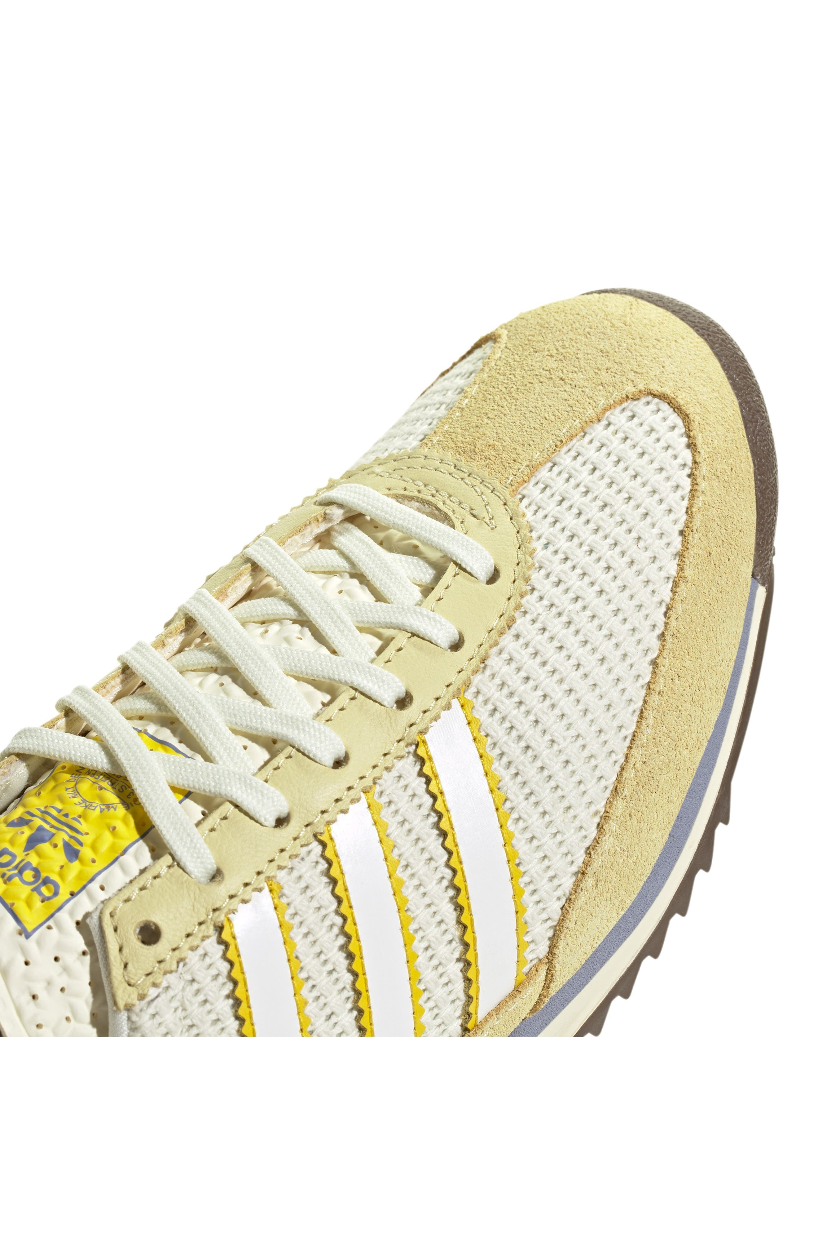 adidas SL 72 Sneaker in Ivory/Yellow/Powder Yellow at Nordstrom - 7