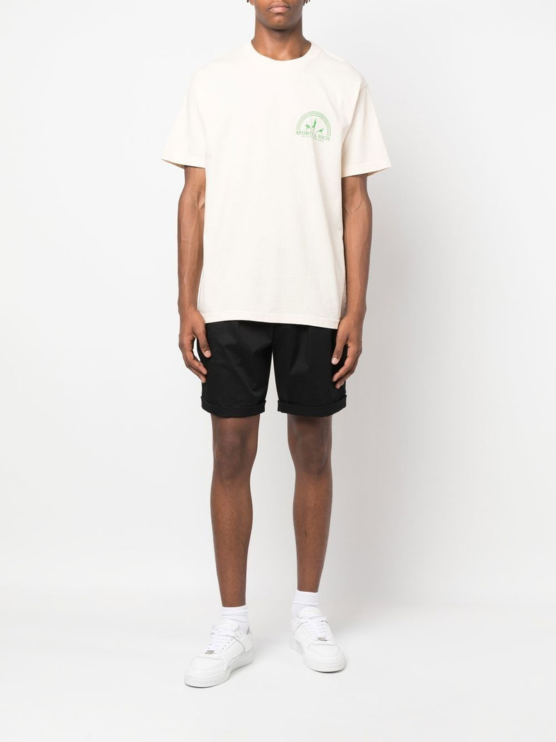 Sporty & Rich Fitness Group T-Shirt - Cream outlook