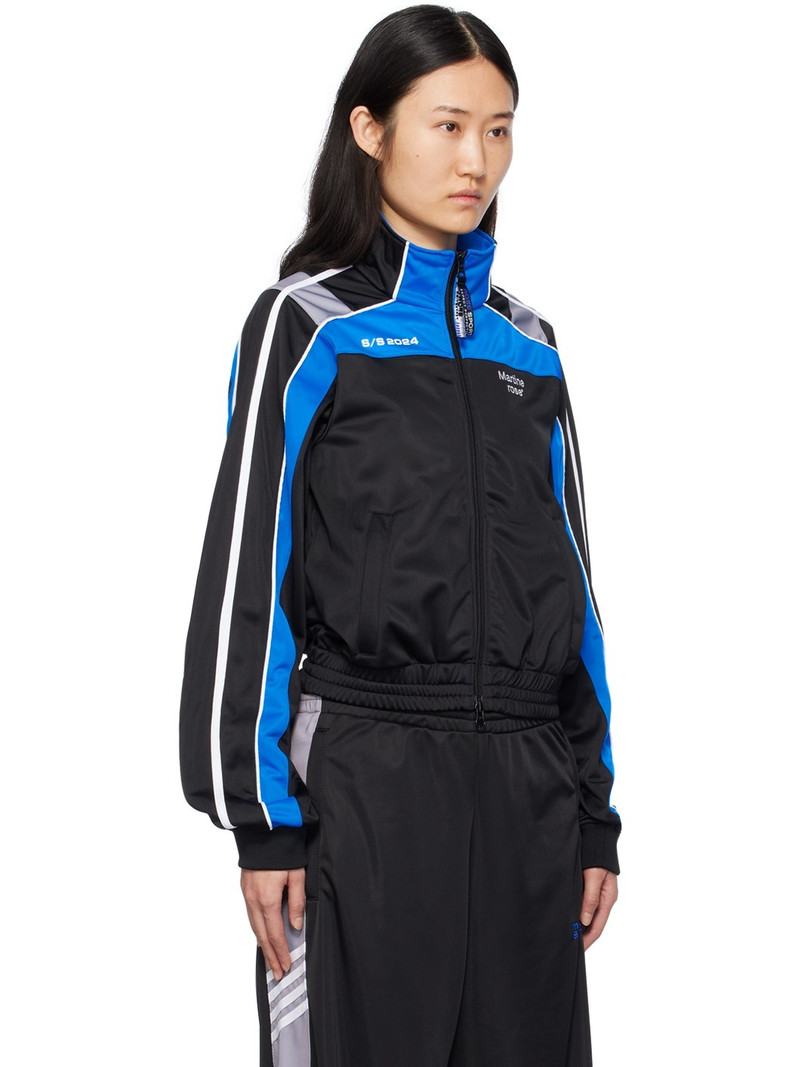 Black Shrunken Track Jacket 2