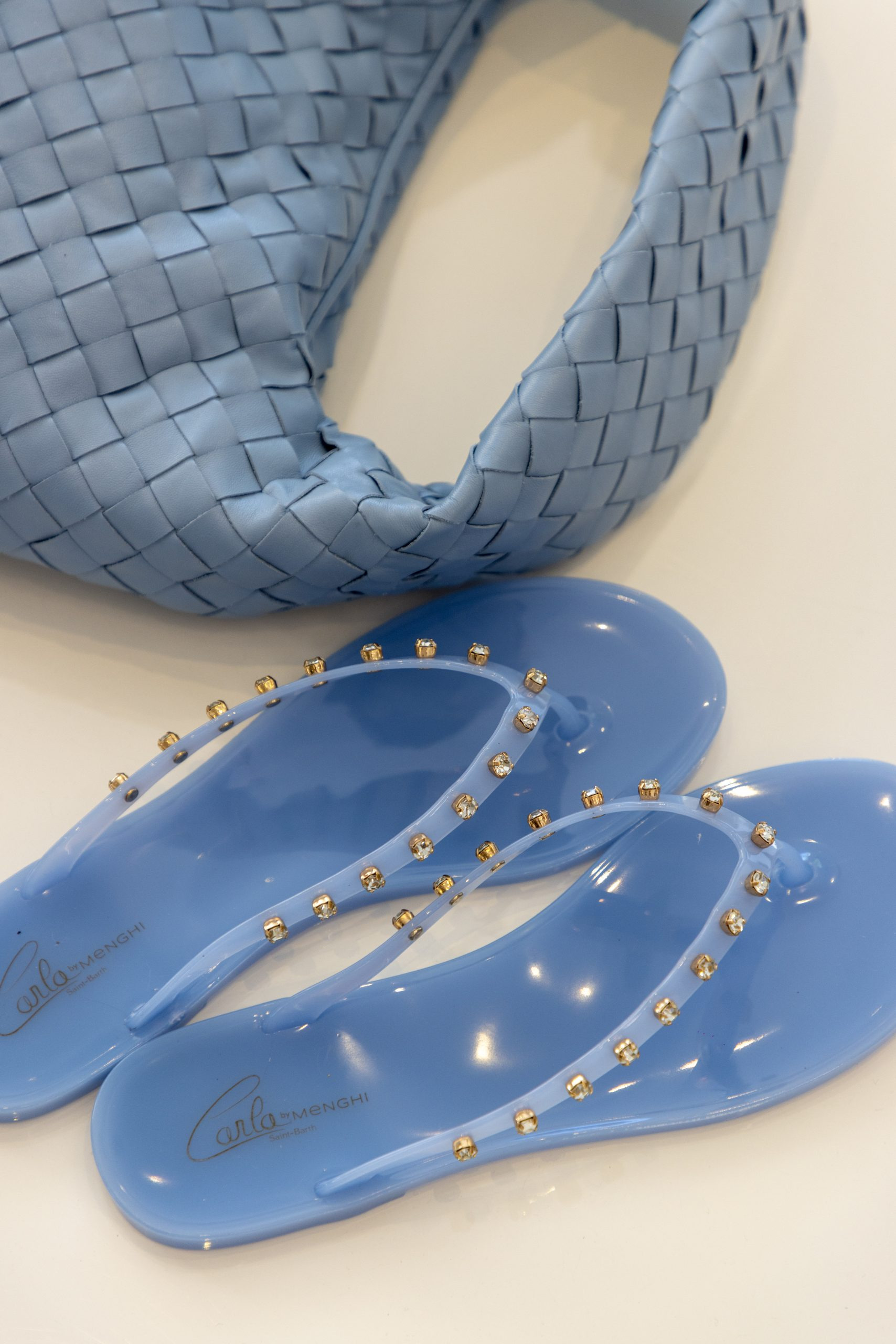 CARLA SAINT-BARTH - Carla Saint Barth – Jelly Sandal Costanza – Airy Blue - 4