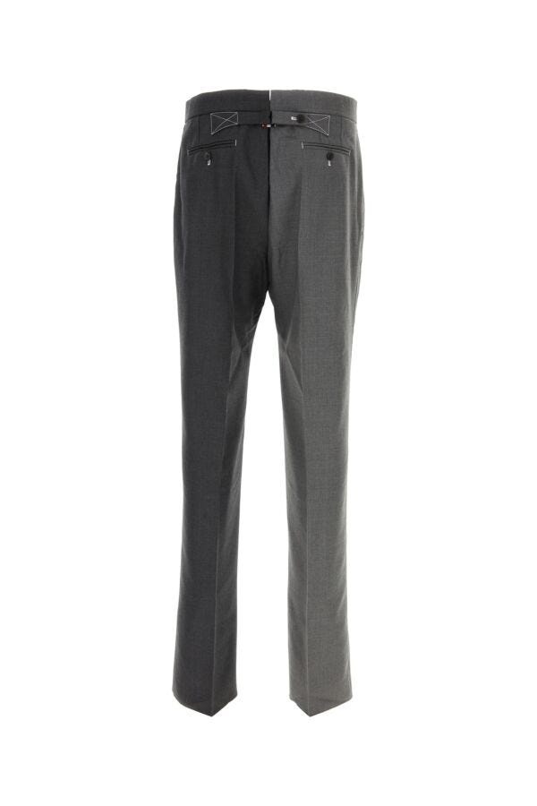 Two-tone wool pant - 2