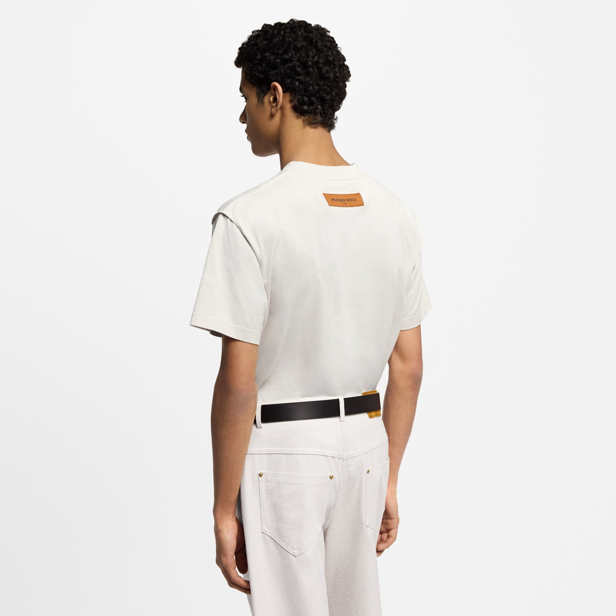 Embossed LV T-Shirt - 5