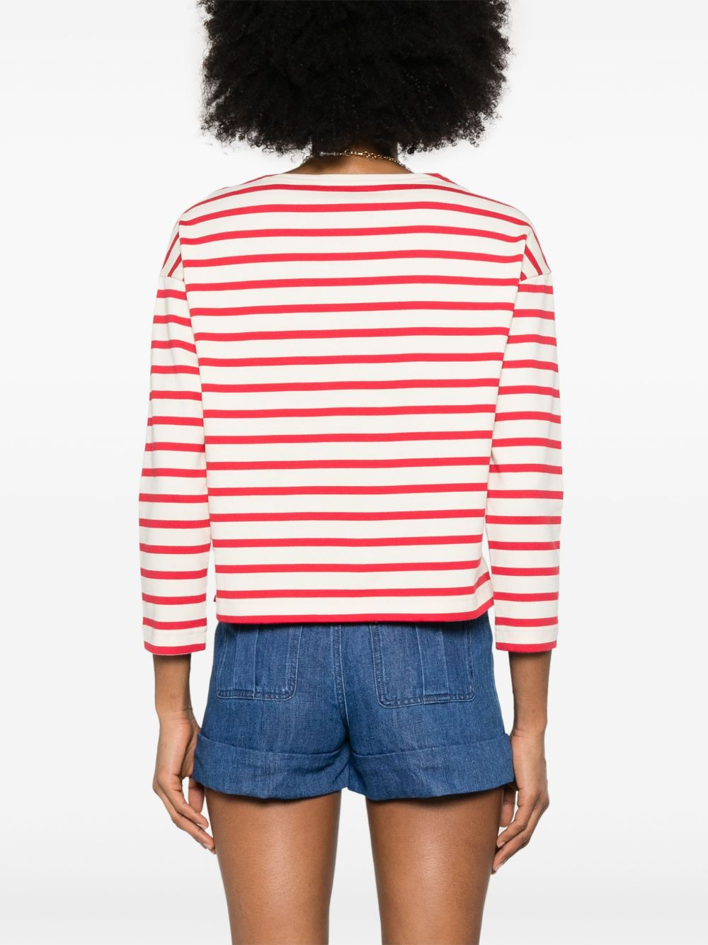 Valentino Women Striped T-Shirt - 5