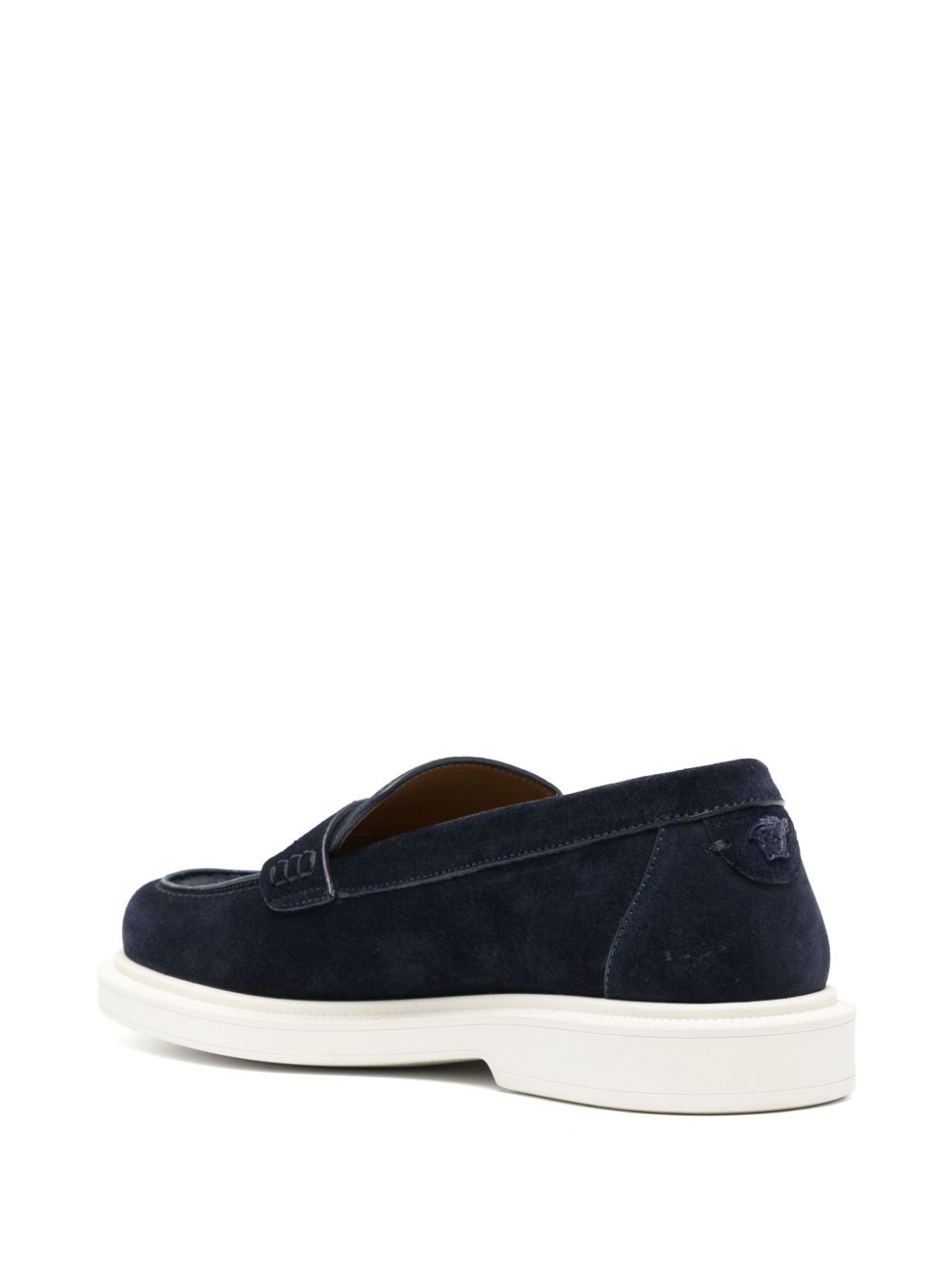 logo loafers - 3