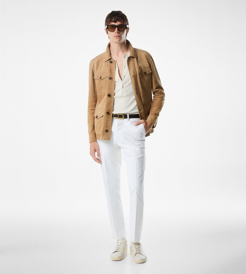 TOM FORD SUEDE FOUR POCKET JACKET outlook
