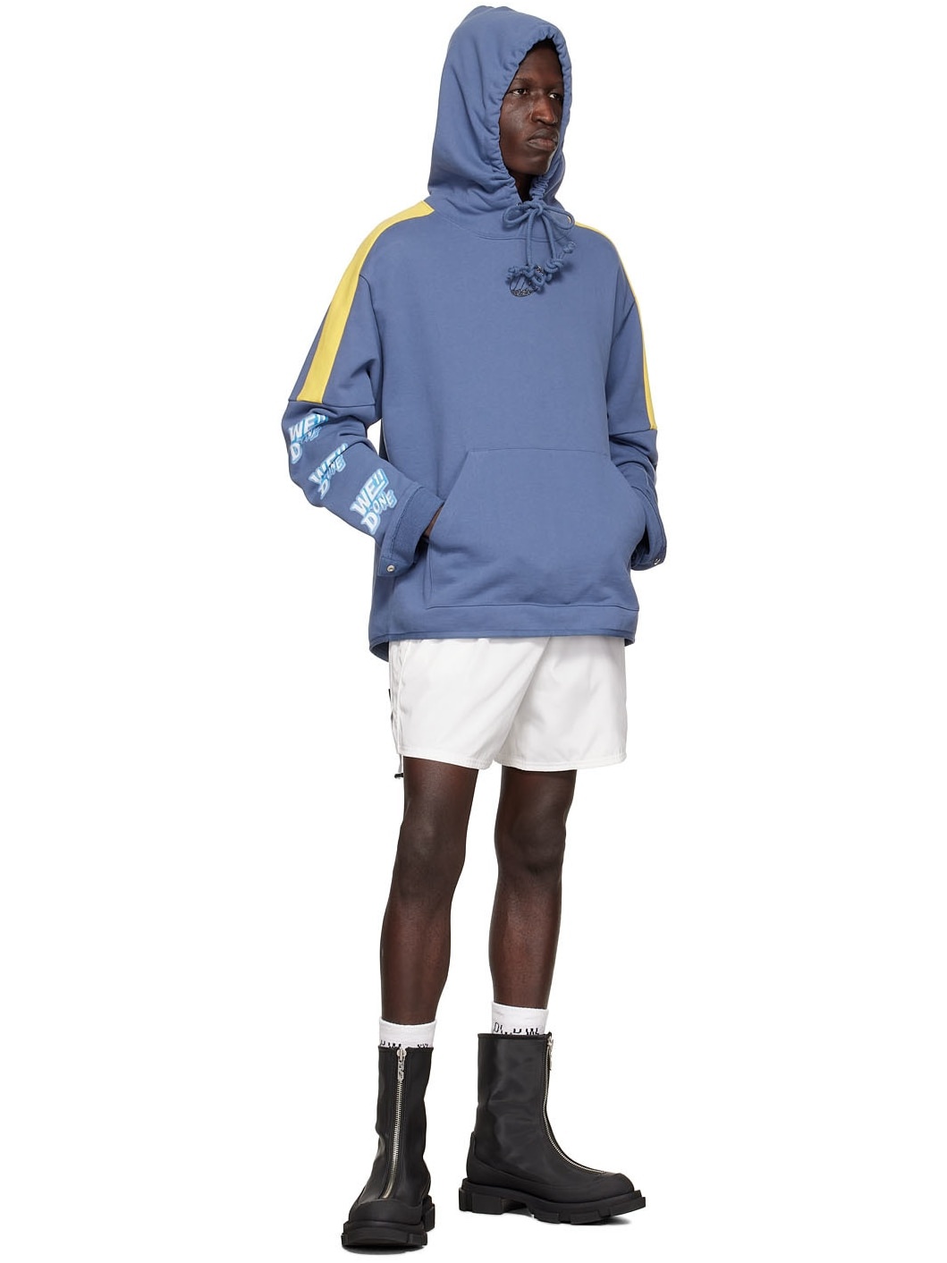Purple Cotton Hoodie - 4