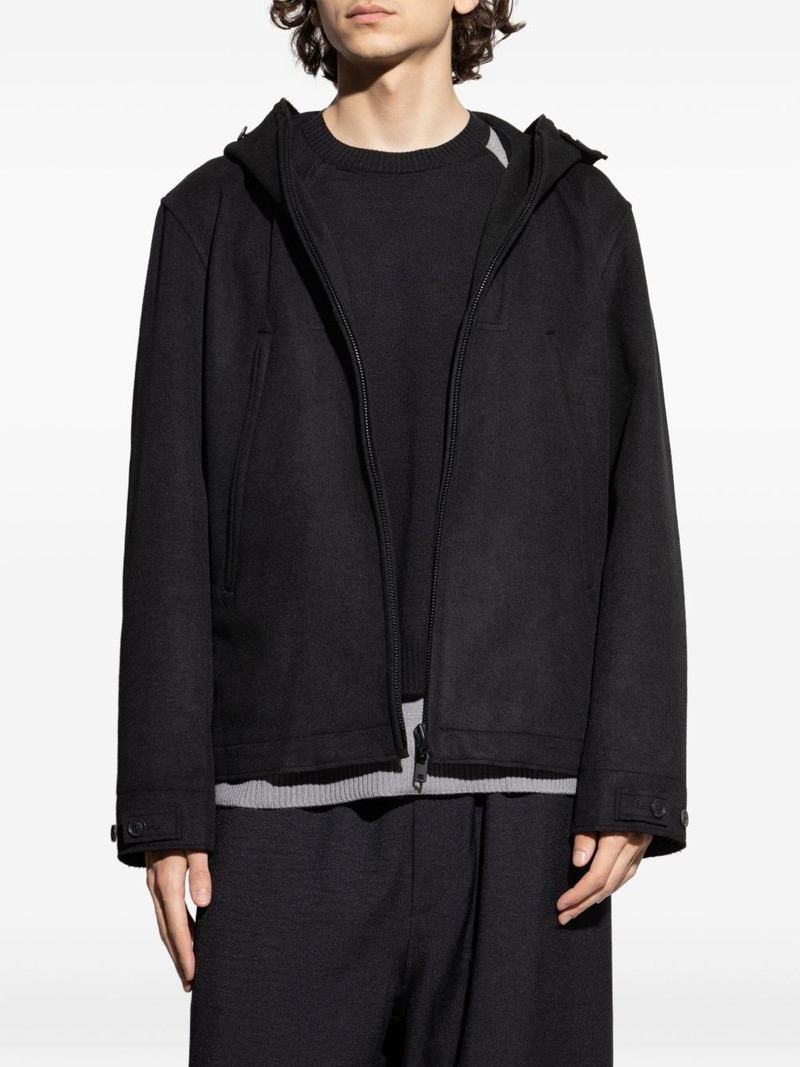 hooded zip-front jacket 3