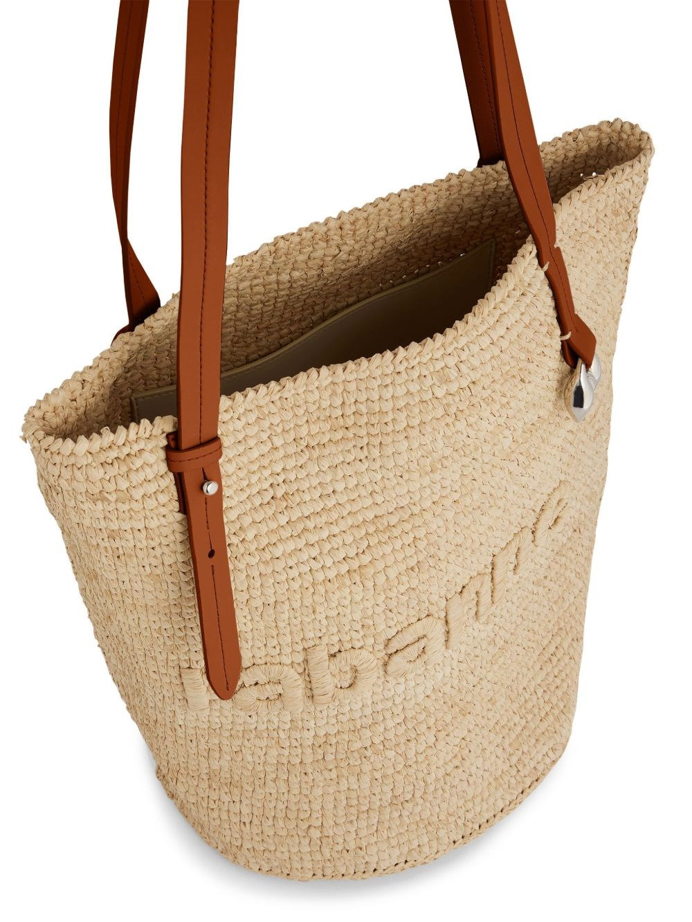 Braided tote bag with logo - 4