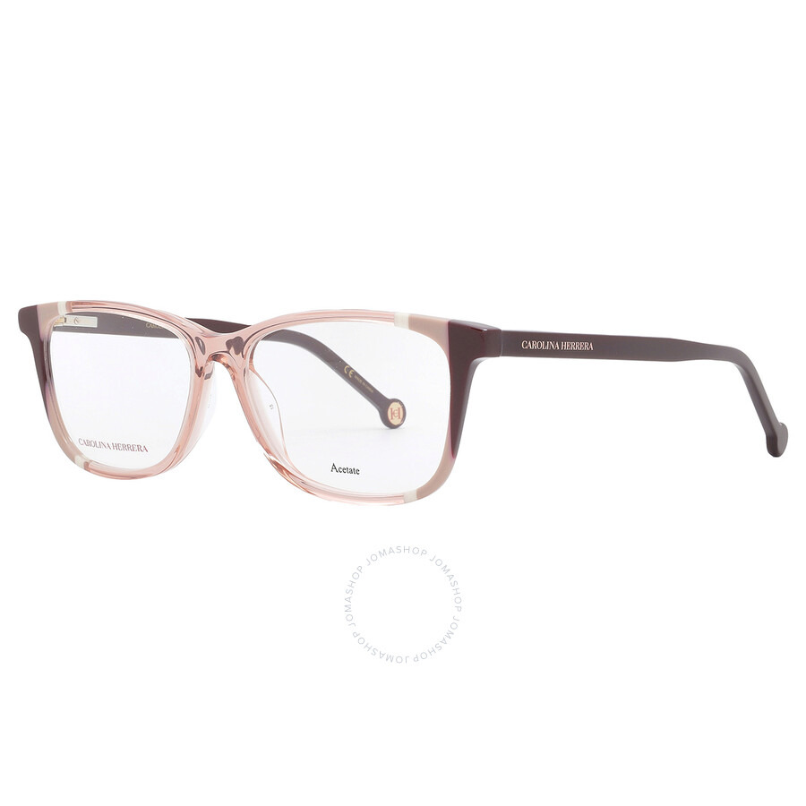 Carolina Herrera Demo Square Ladies Eyeglasses CH 0066 0C19 53 - 3