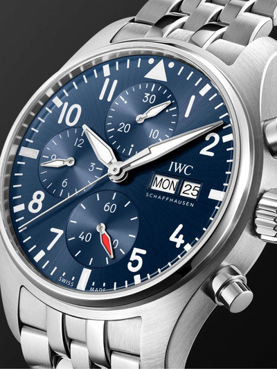 IWC Schaffhausen Pilot's Automatic Chronograph 41mm Stainless Steel Watch, Ref. No. IW388102 outlook