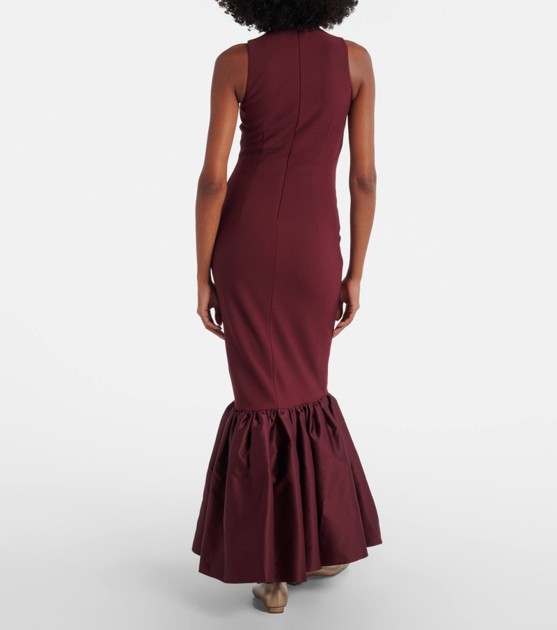 Gathered maxi dress 3