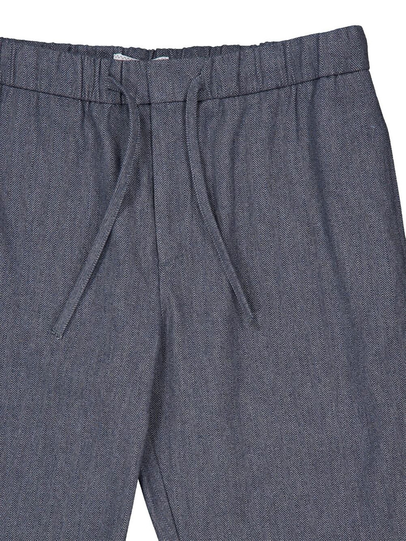 Oscar herringbone-pattern trousers 4