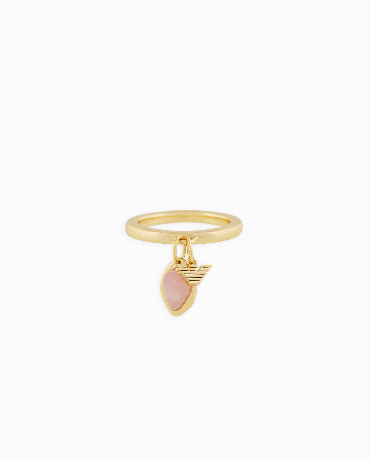 PINK QUARTZ CENTER FOCAL RING - 1