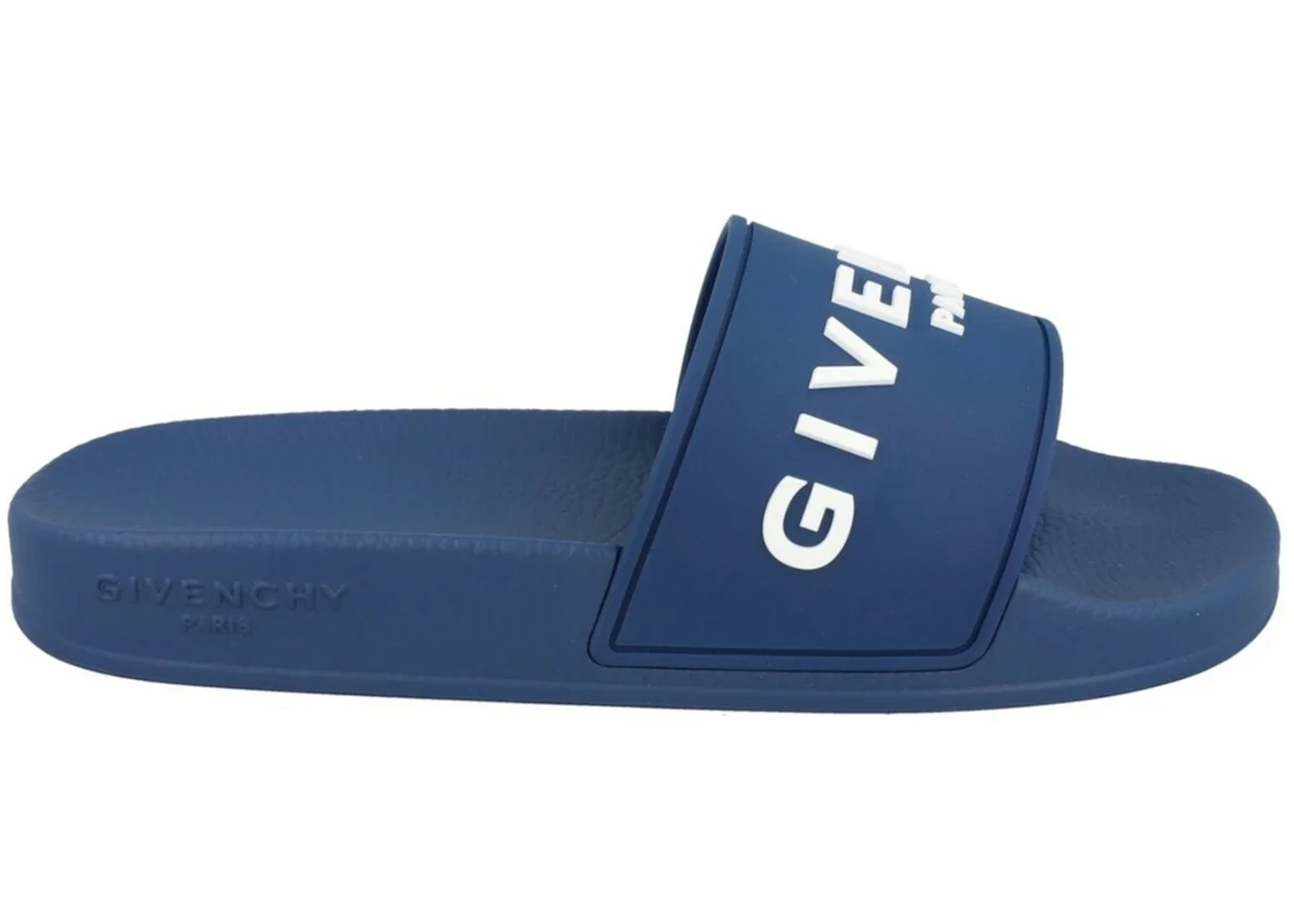 Givenchy Logo Signature Slides Blue (Women's) - 1