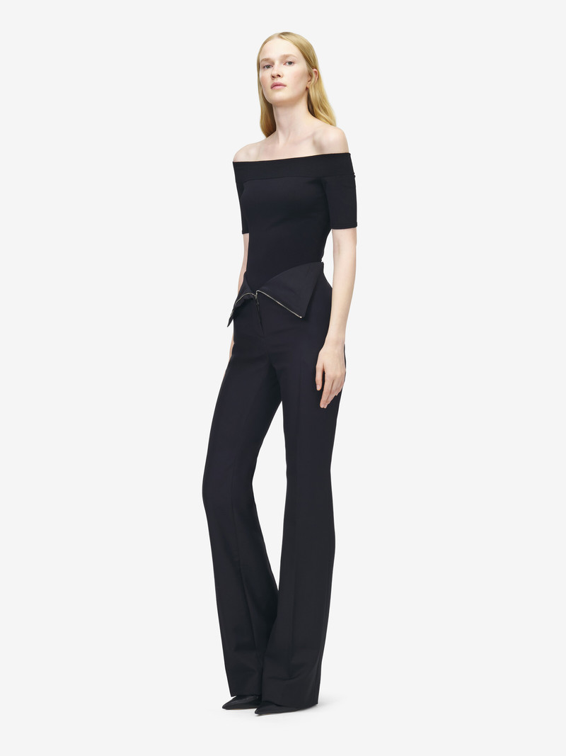 Alexander McQueen Fold Over Waist Trousers outlook