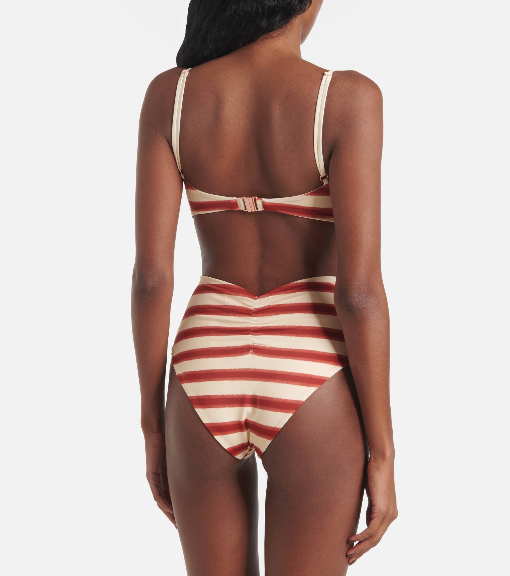 Striped bikini top - 3