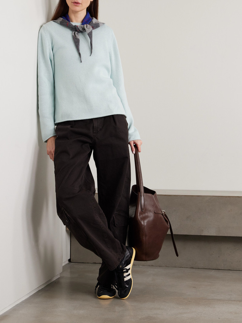 Allude Cotton And Cashmere-blend Sweater outlook