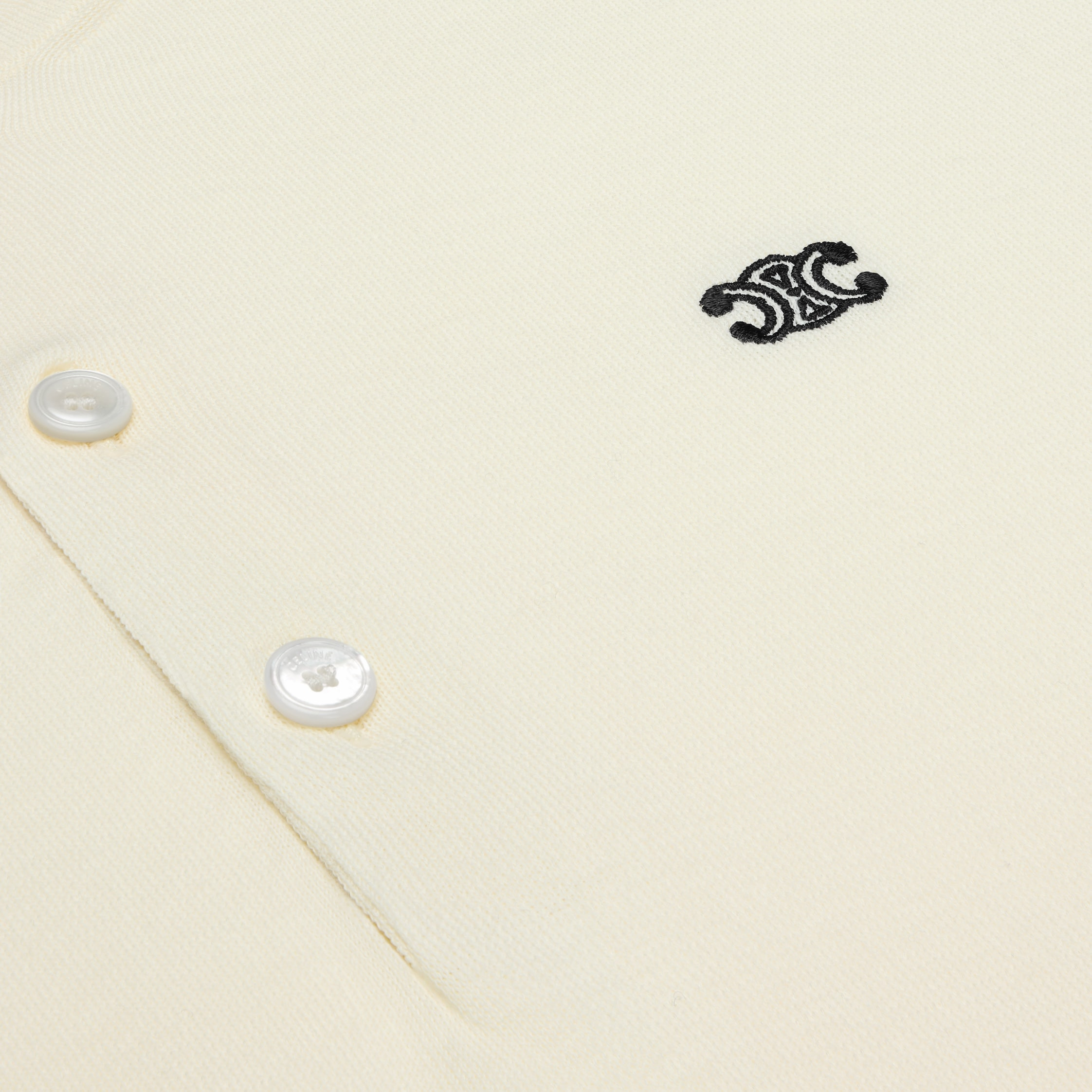 Triomphe polo in fine cotton - 4