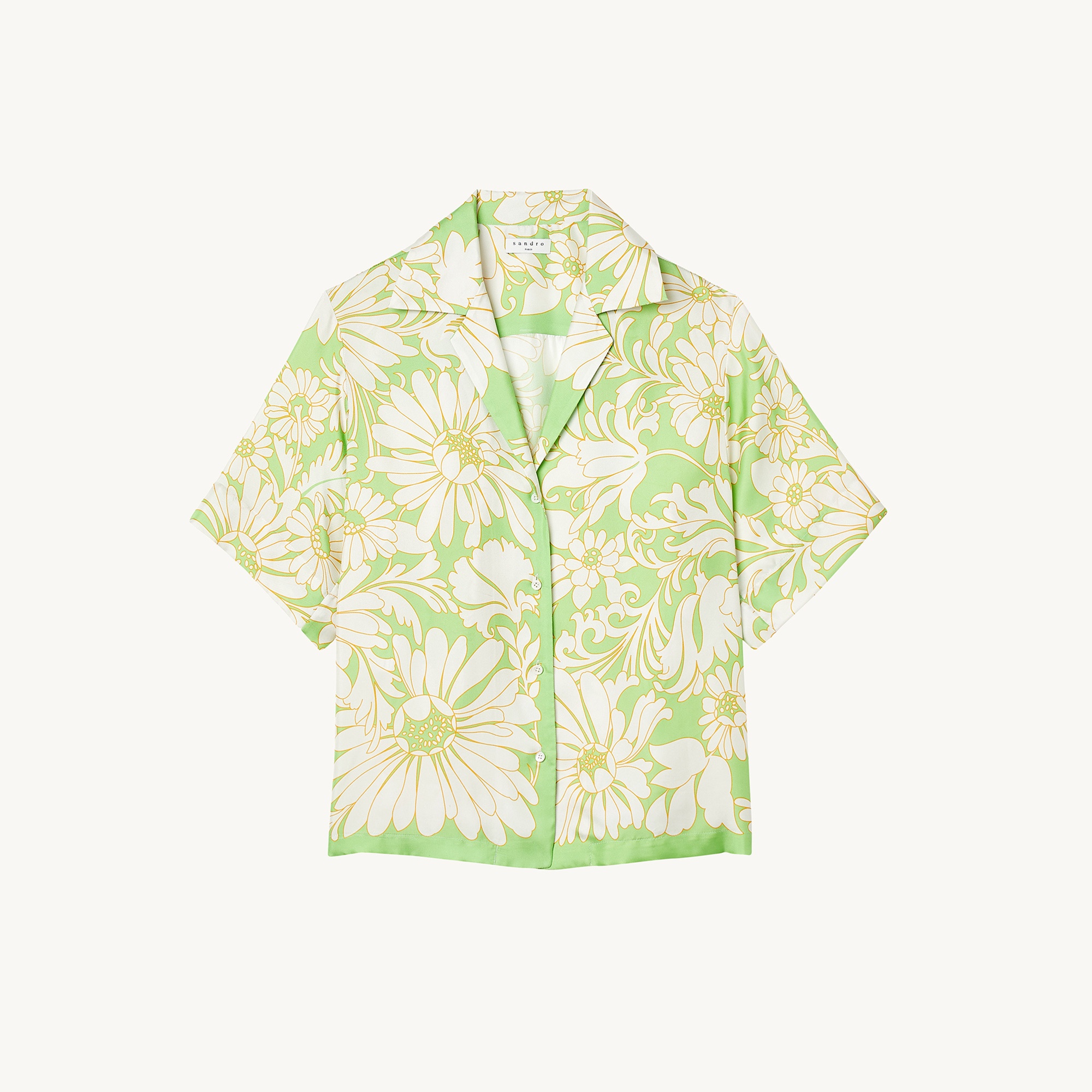 Short-sleeved printed shirt - 1