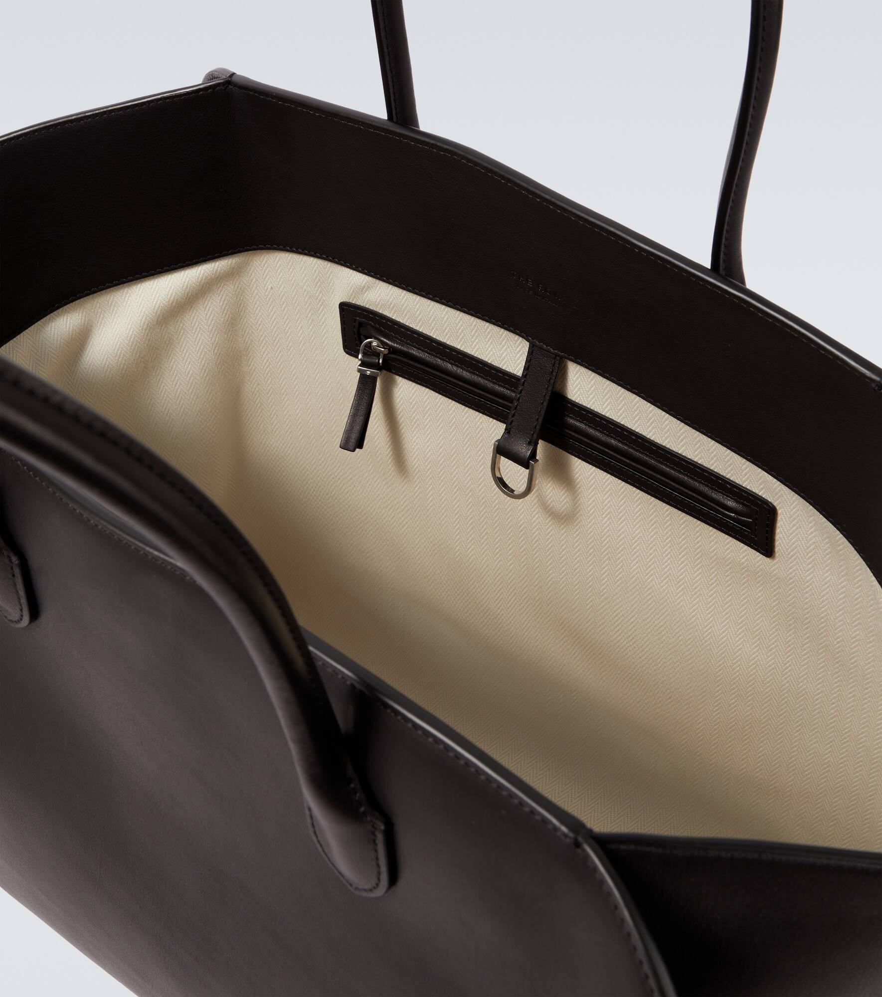 Marlo leather tote bag - 4