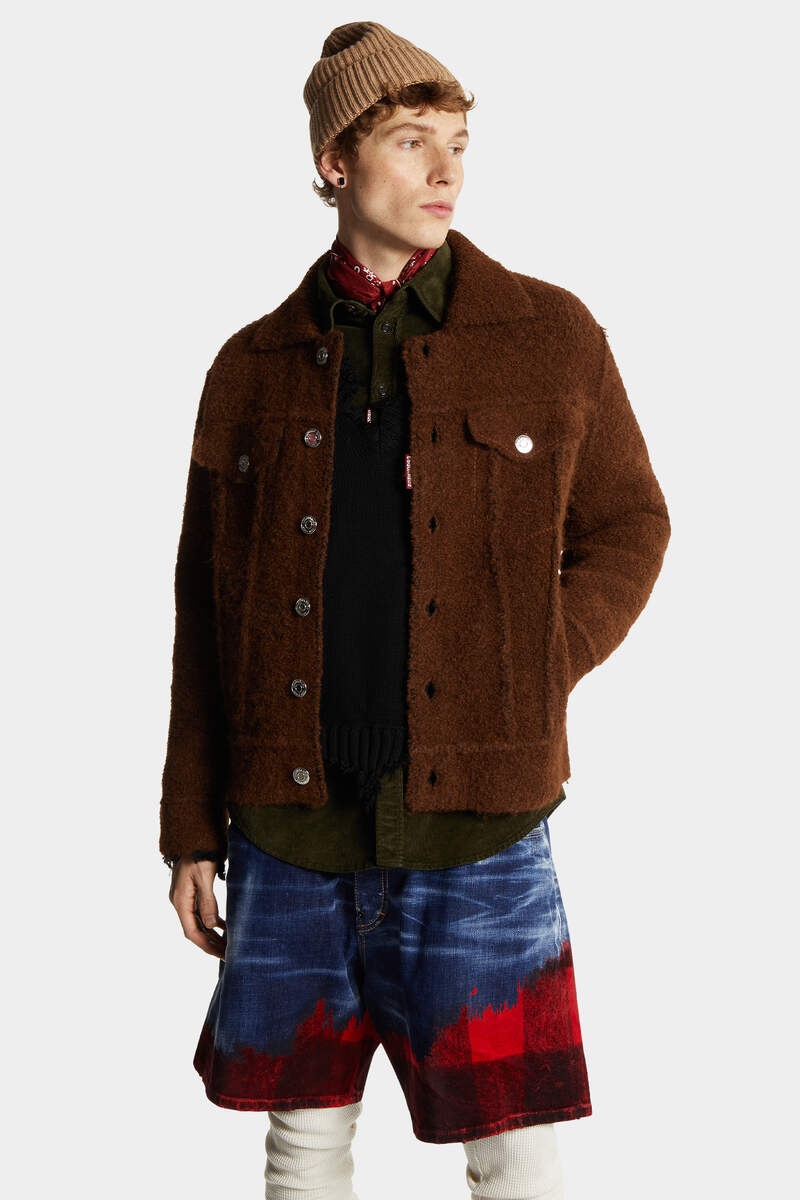 KNIT WORKER JACKET - 3