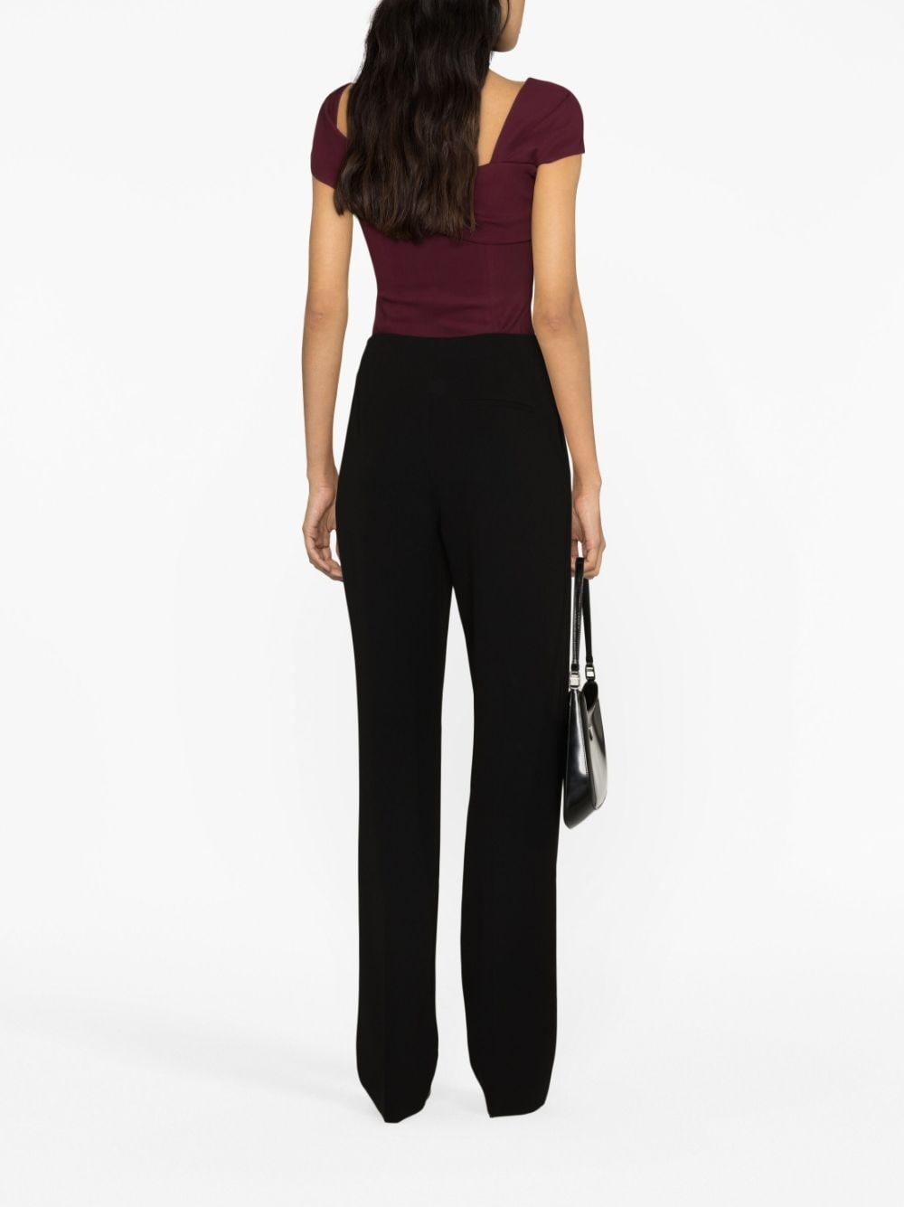 Cady high-rise pleated trousers - 3