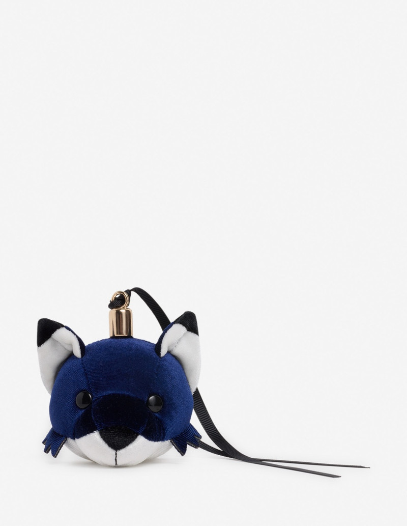 FESTIVE FOX HEAD CHRISTMAS TREE BULB 1