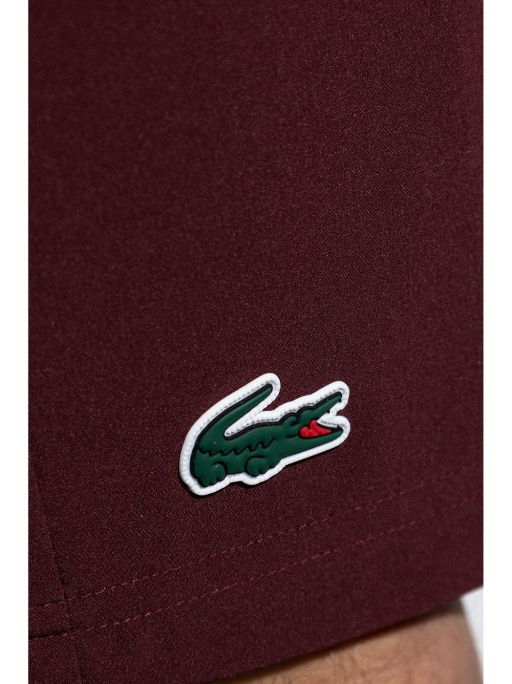 embroidered running track shorts - 5