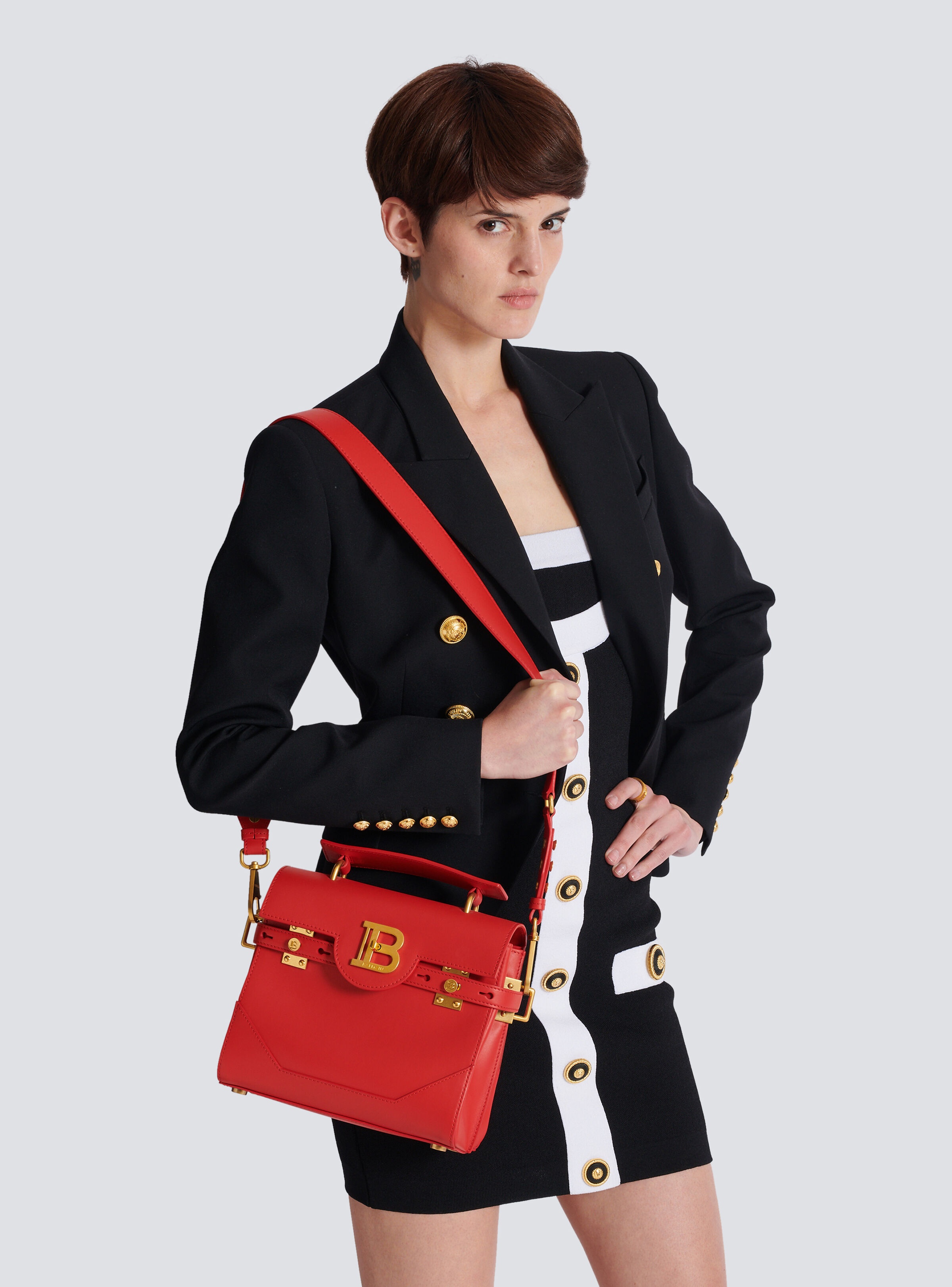 Smooth leather B-Buzz 23 bag - 8