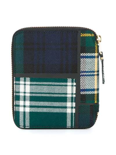 Comme Des Garçons tartan wallet outlook