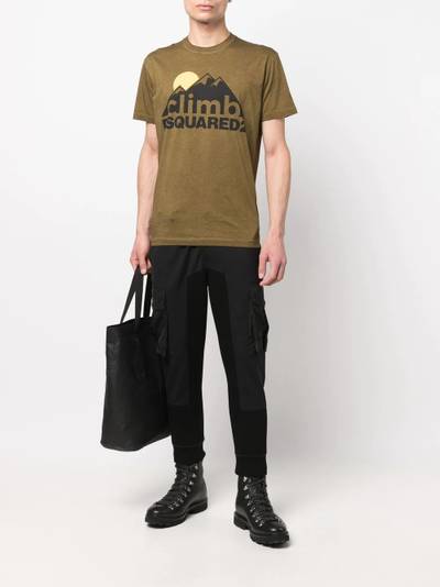 DSQUARED2 Climb logo-print T-shirt outlook