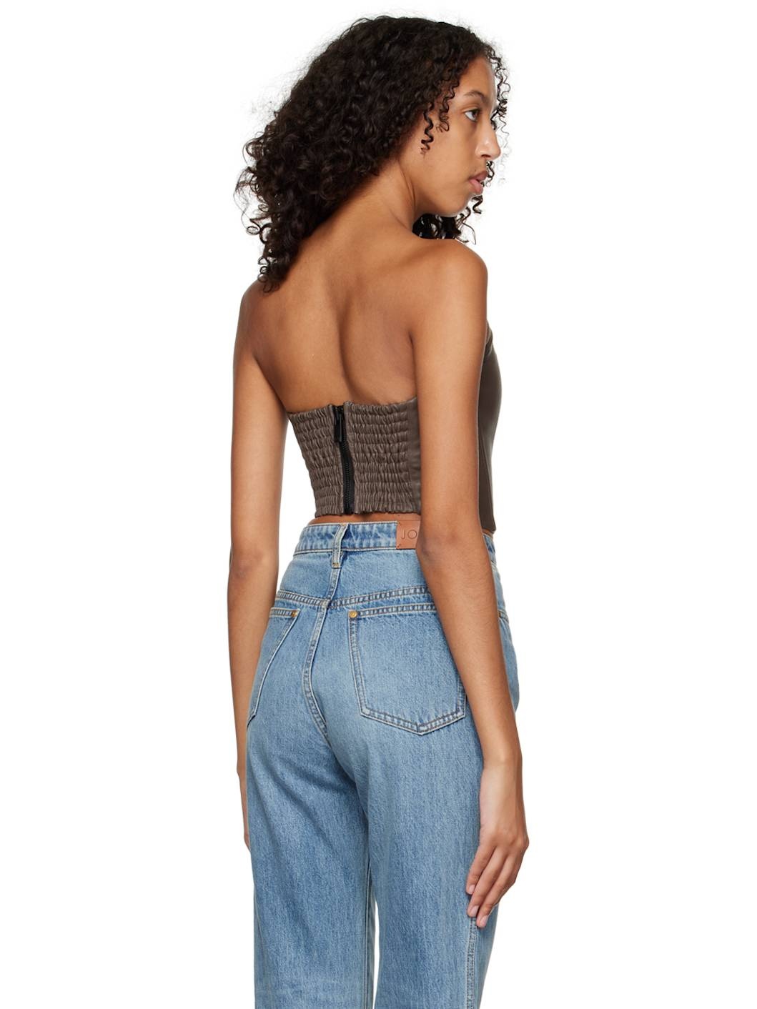 Taupe Oviedo Tank Top - 3