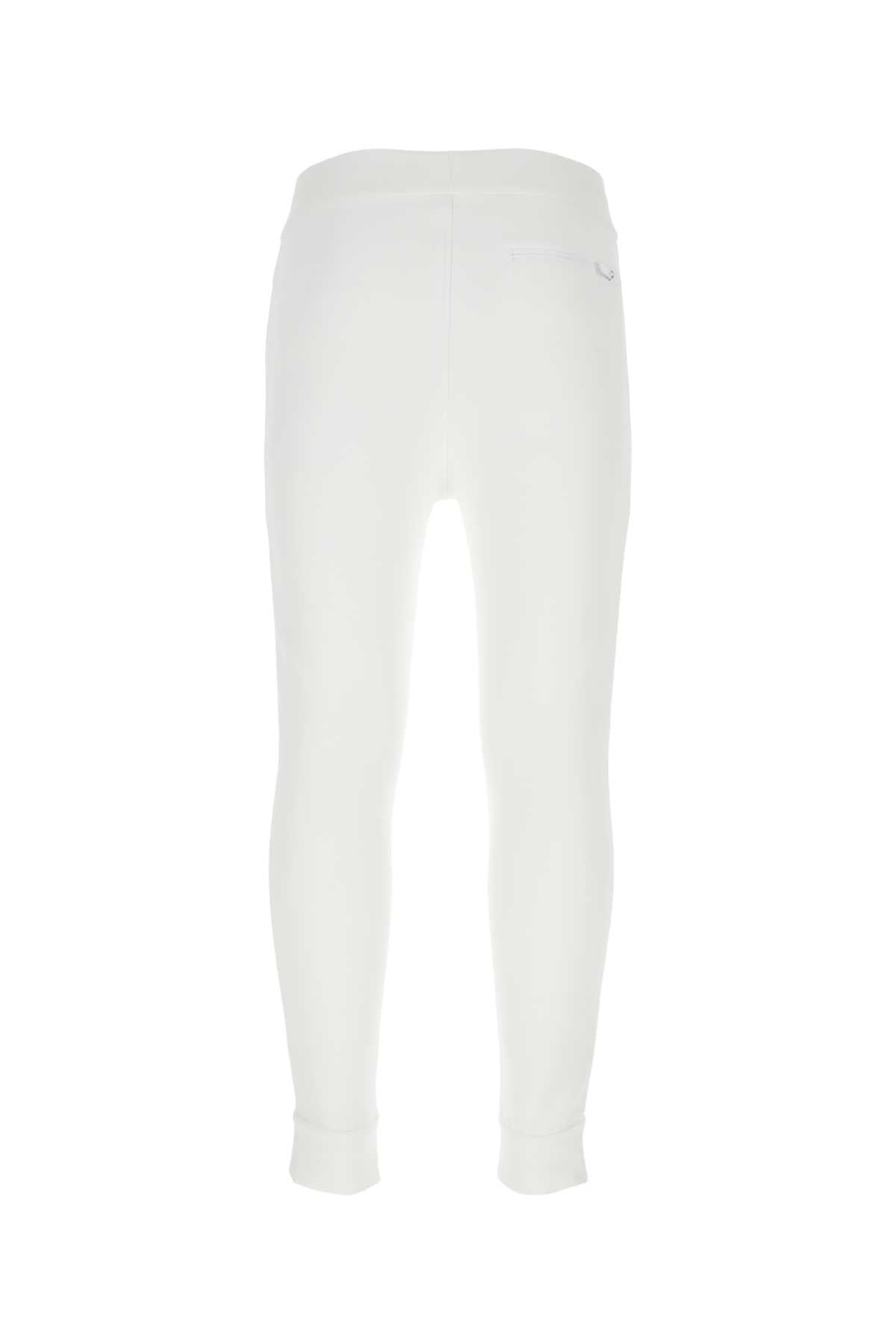 Prada Men White Neoprene Pant - 2