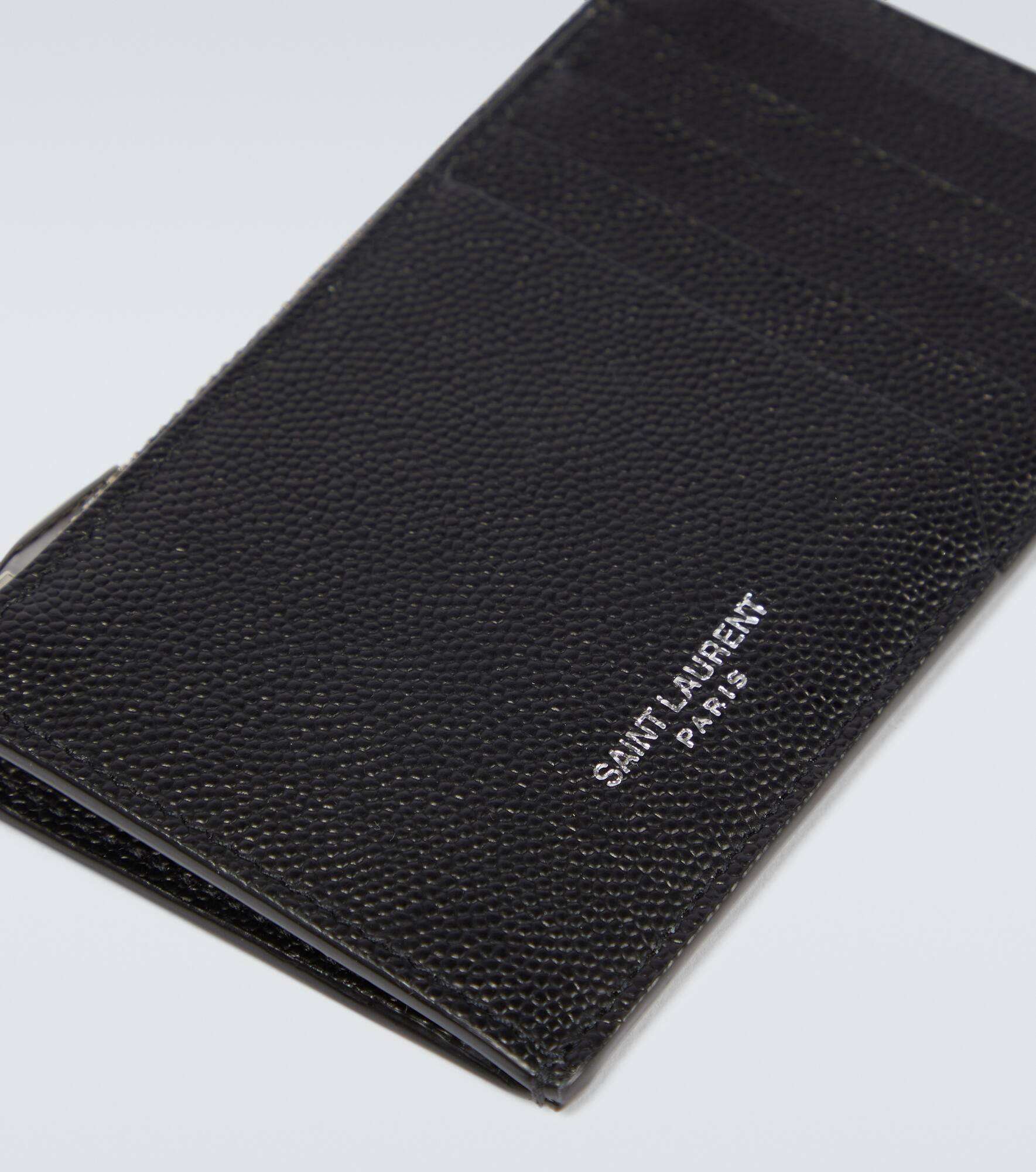 Leather ID card case - 4