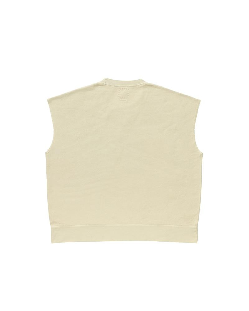 visvim MONDO SWEAT S/L DMGD YELLOW outlook