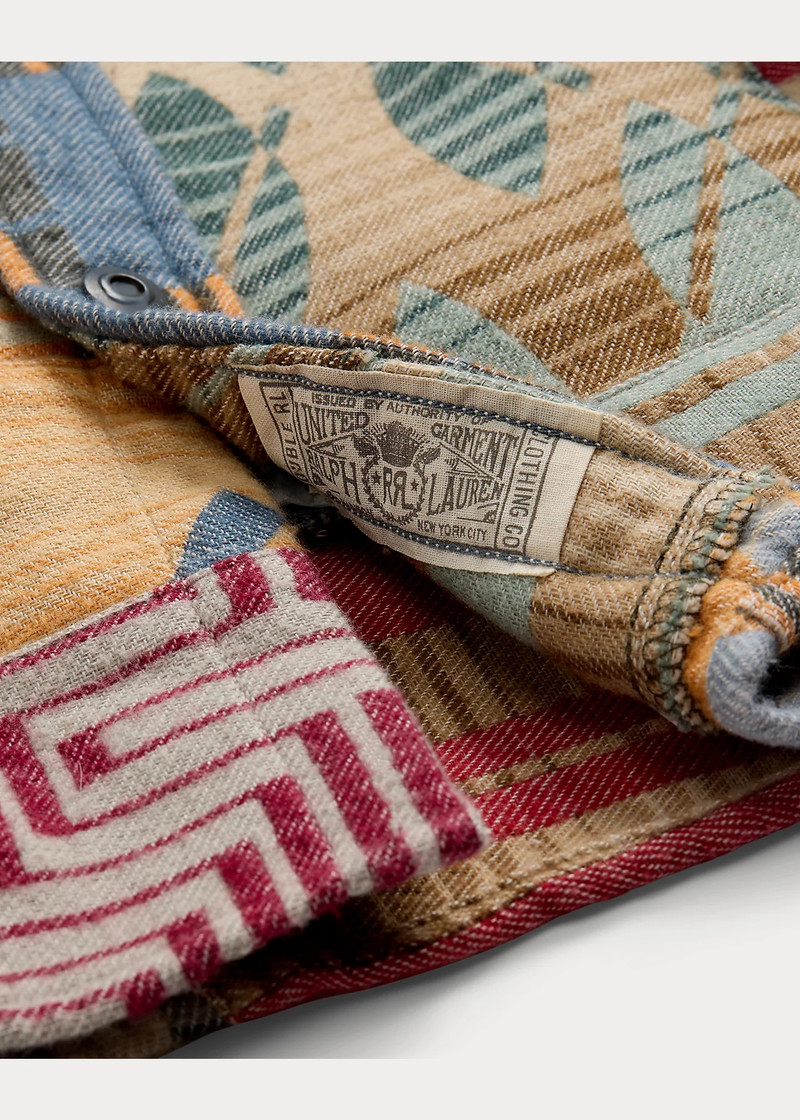 Patchwork Jacquard Workshirt 4