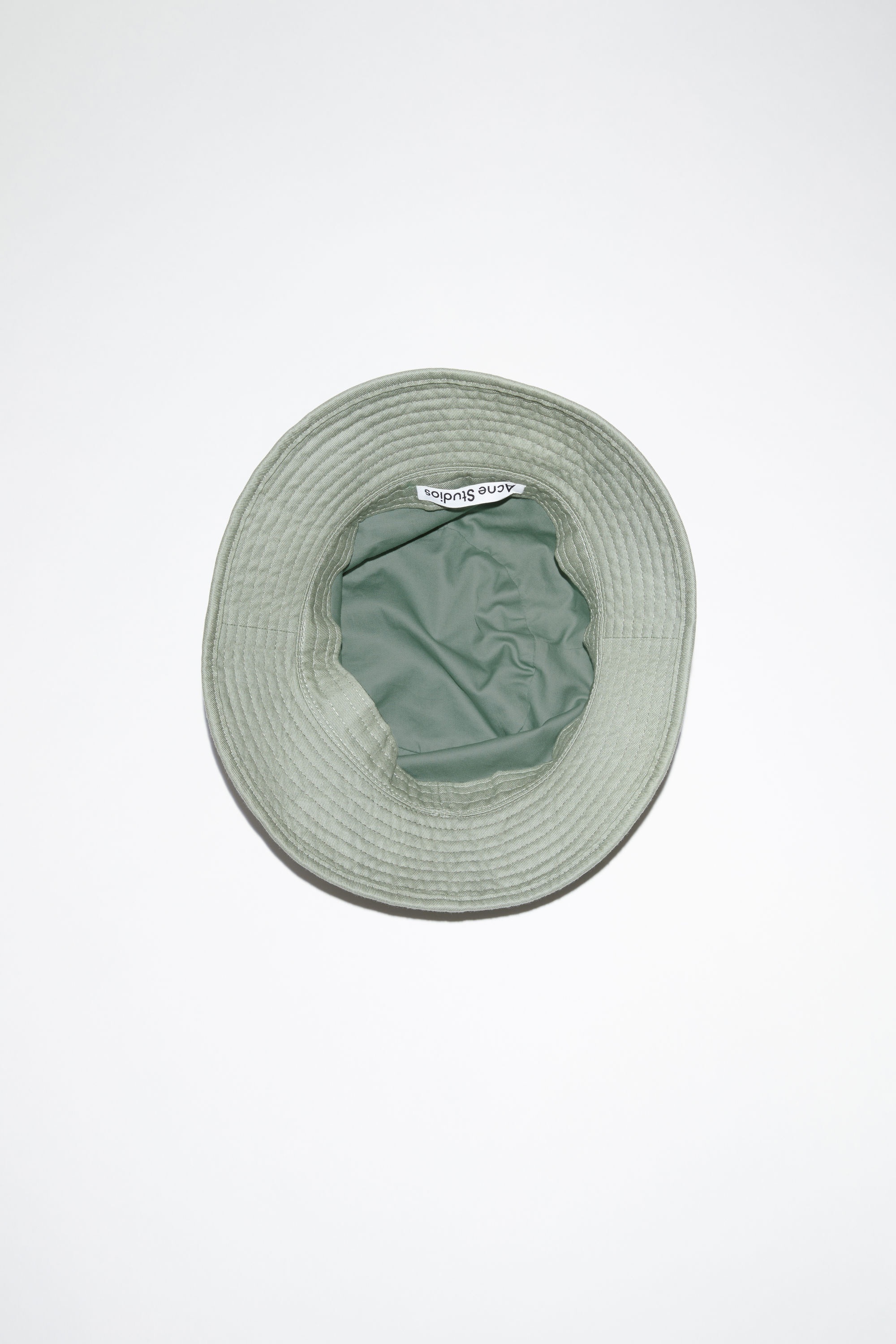 Twill bucket hat - Sage green - 2