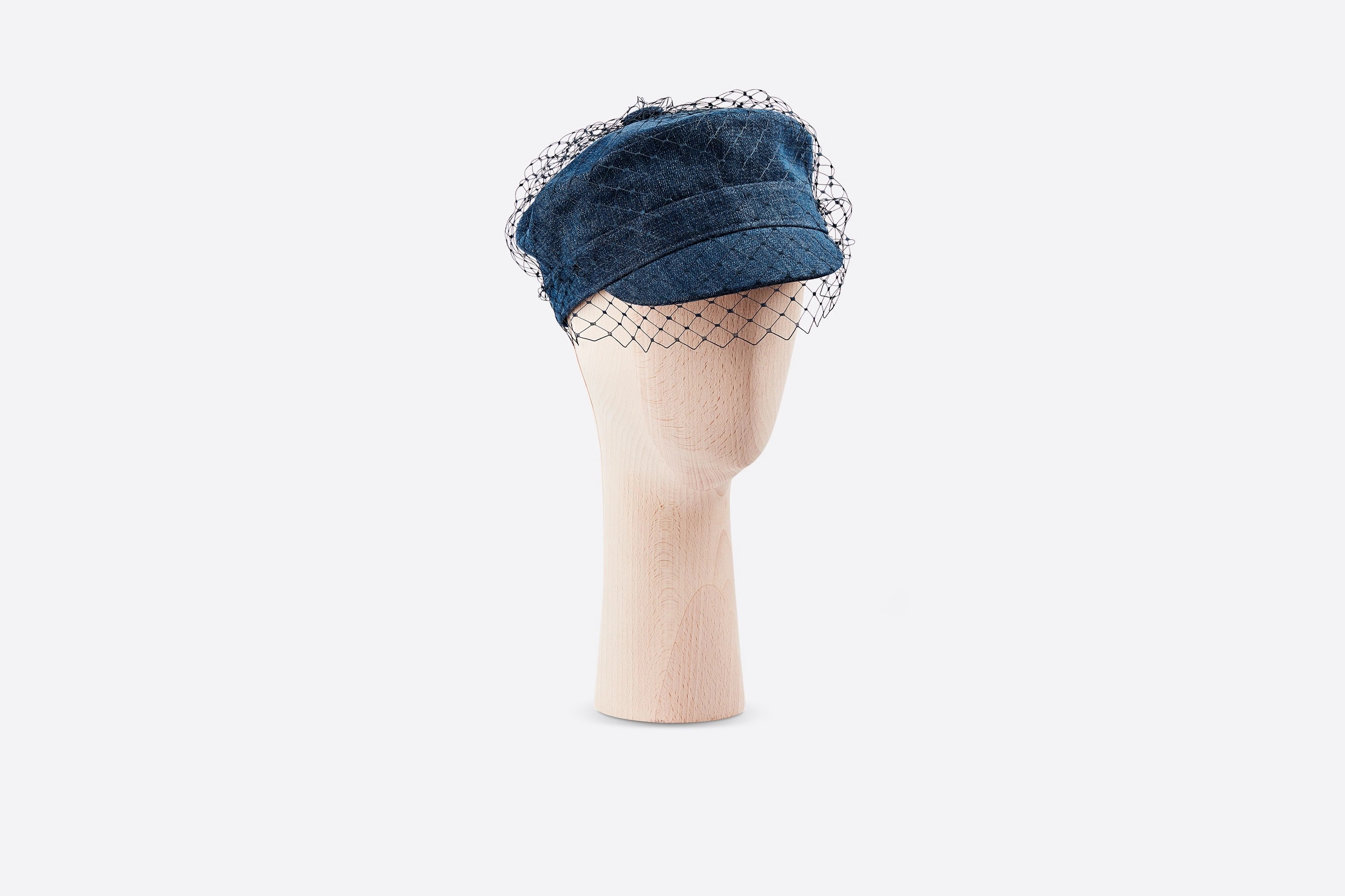 Dior Arty Cap with Veil - 1