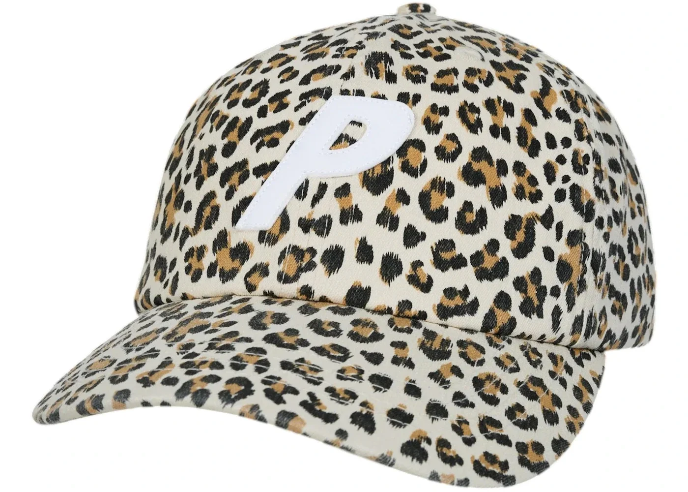 Palace P 6-Panel Cap (SS26) Cute Leopard - 1