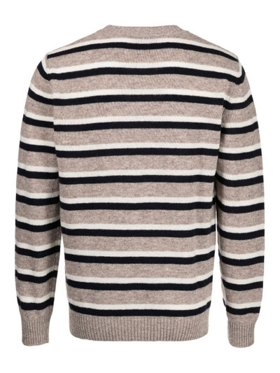 A.P.C. striped-print jumper outlook