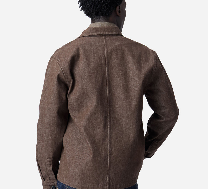 Shop Jacket - Brown Denim 3