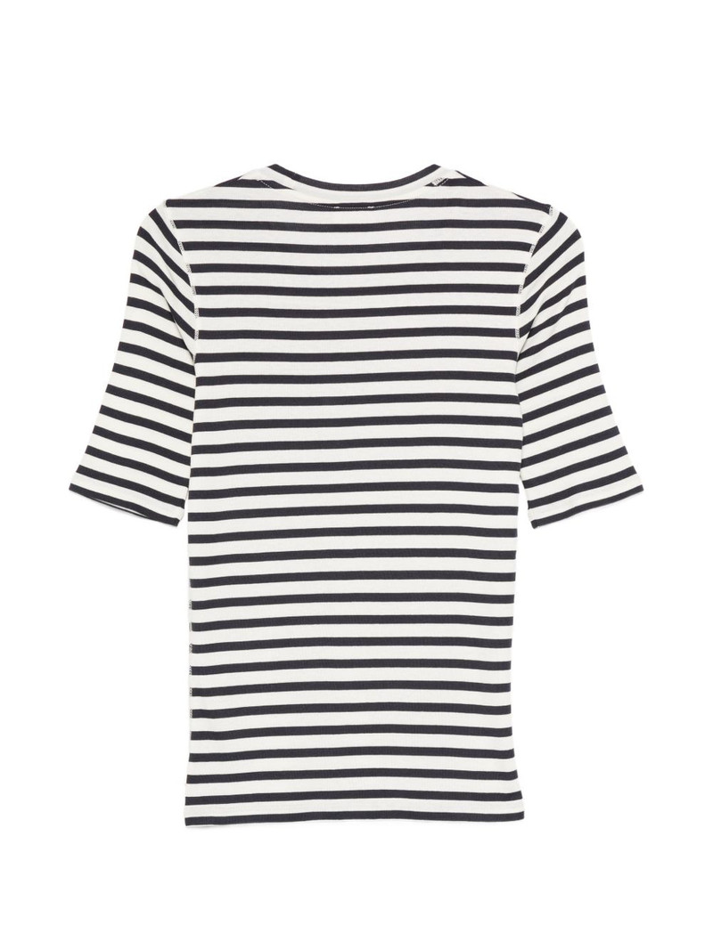 CLOSED striped ribbed-knit T-shirt outlook