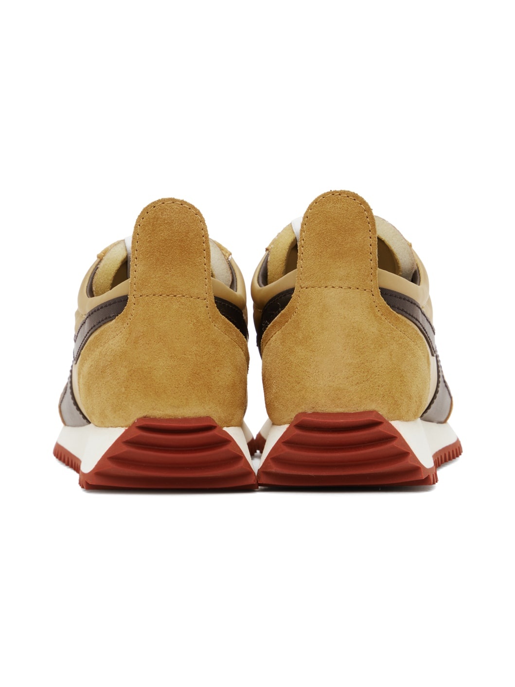 Tan Retro Runner Sneakers - 2