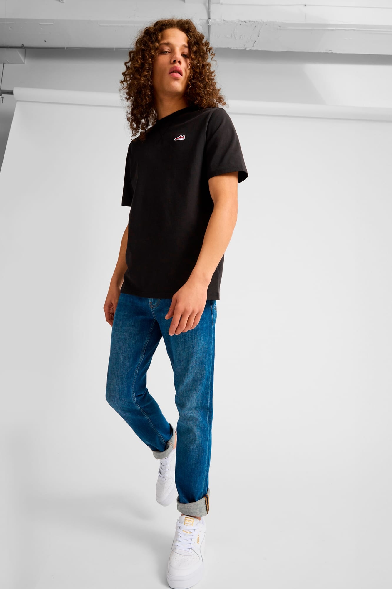 Suede Logo Men's Tee - 4