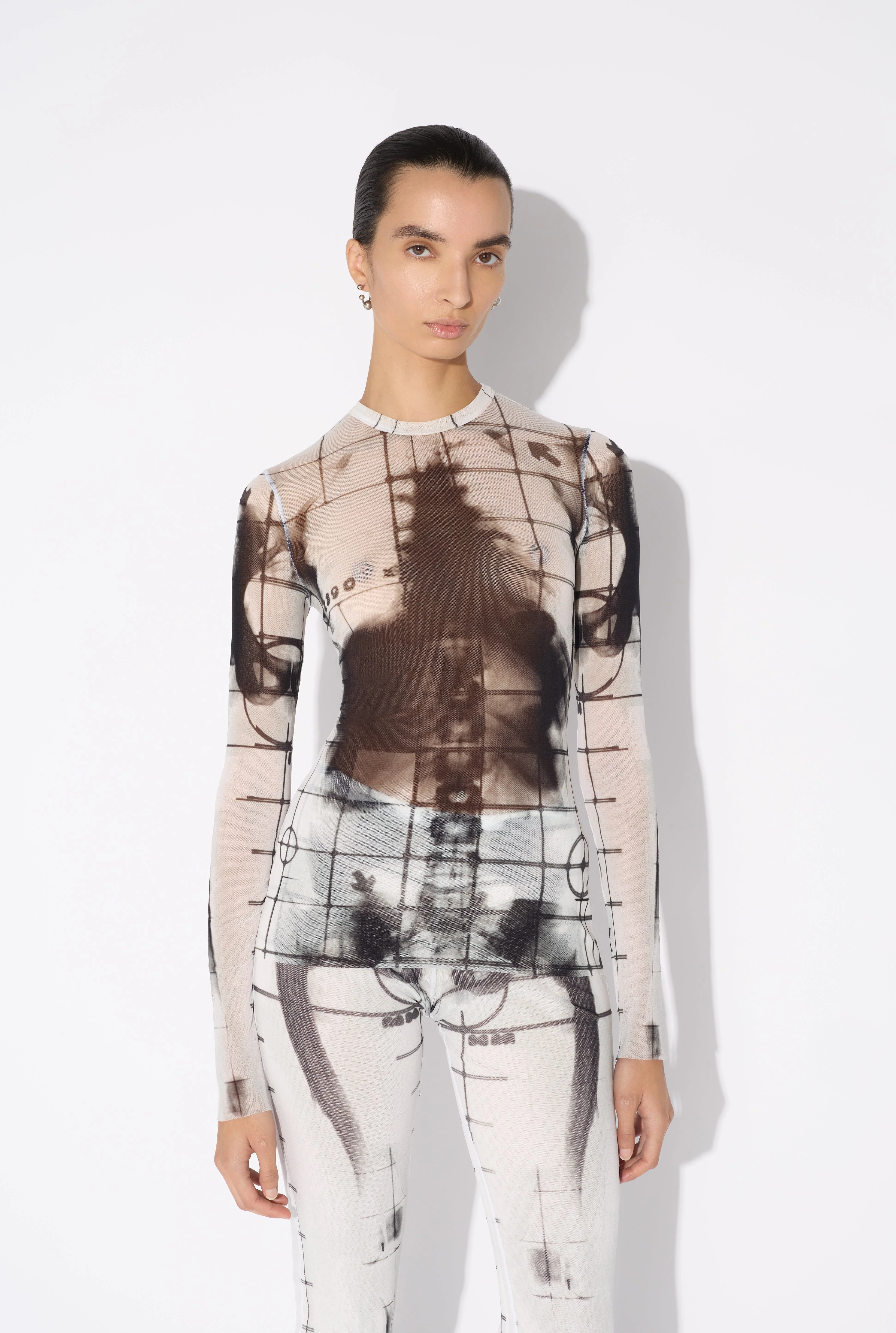 THE WHITE SQUELETOR TOP - 1