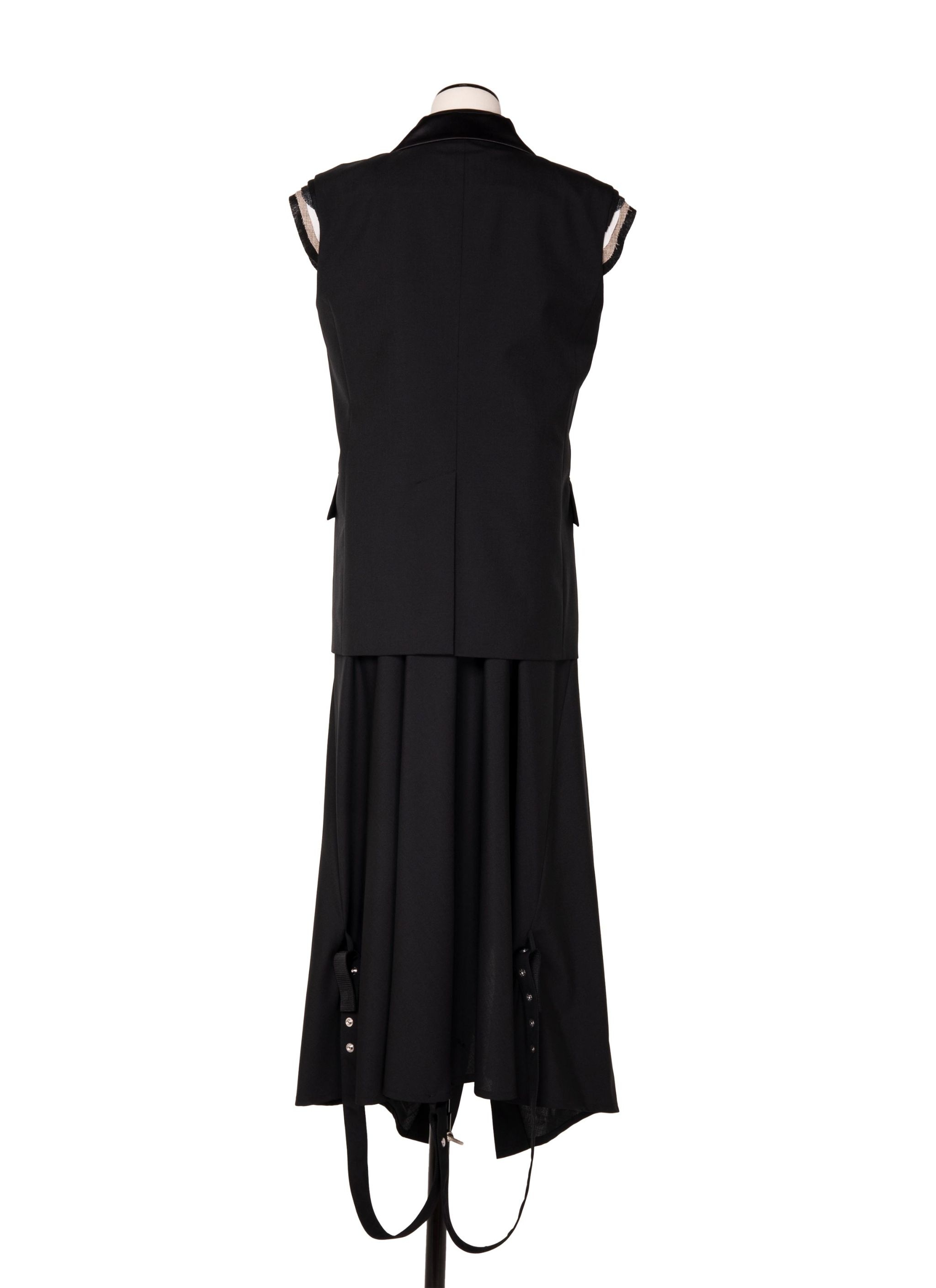 sacai Suiting Mix Dress | REVERSIBLE