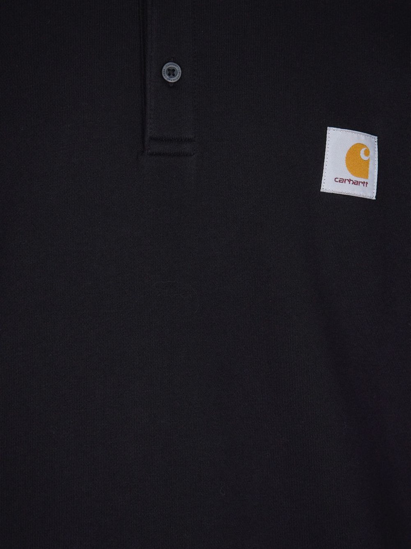 logo-patch cotton polo shirt 3