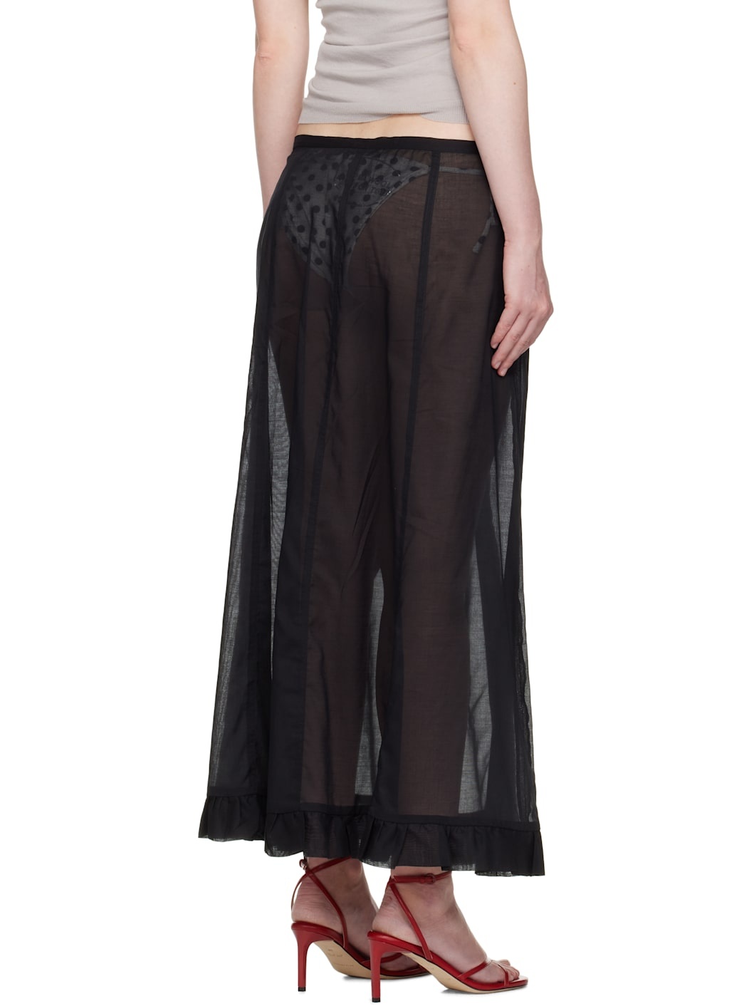 Black Andolini Maxi Skirt - 3