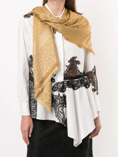 Dolce & Gabbana leopard print scarf outlook