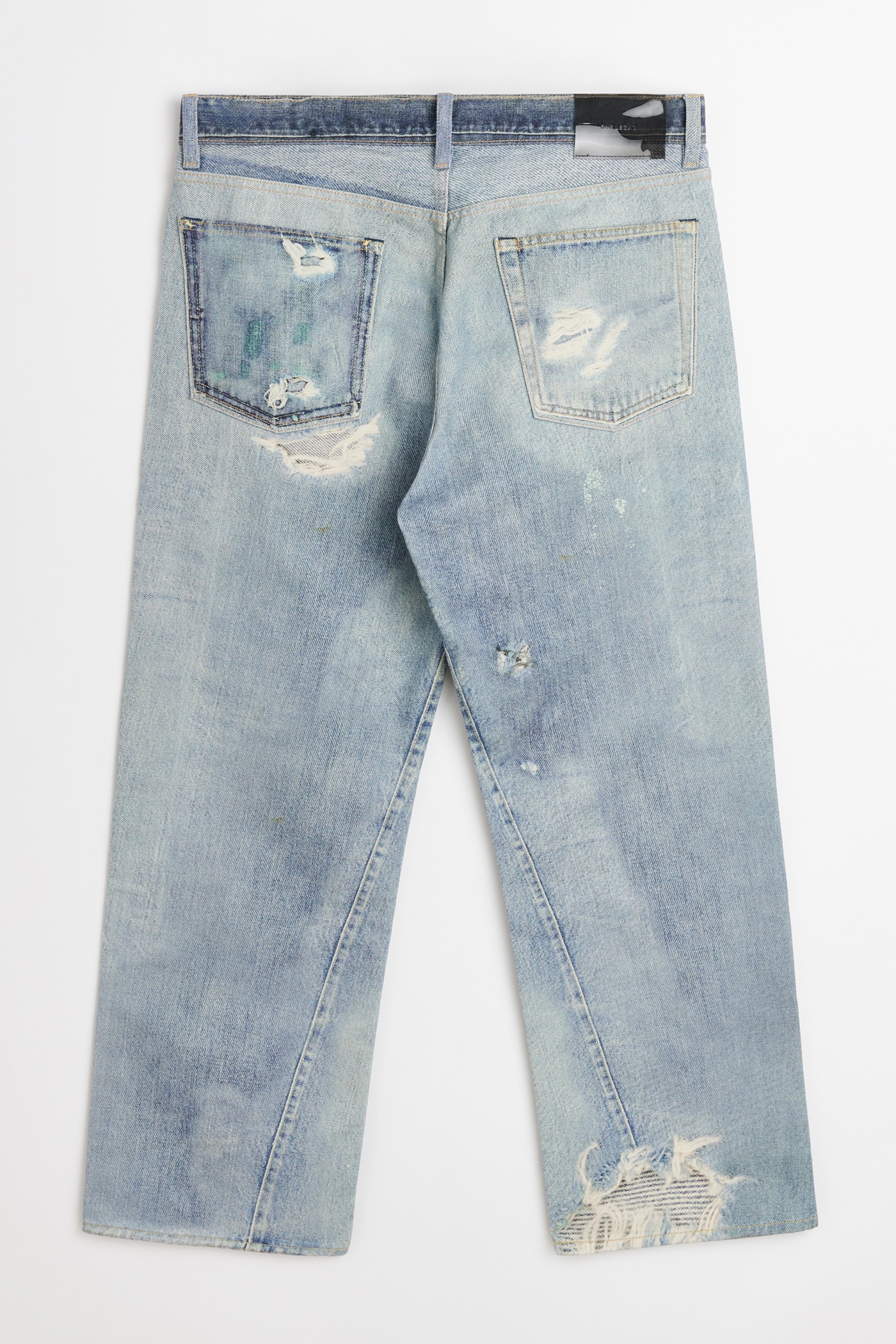 Third Cut Digital Denim Print - 8